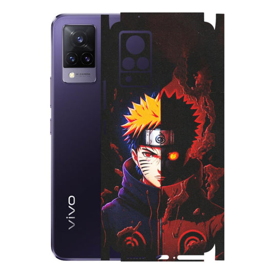 VIVO Z/V/X/T/U/S Series Phone Skins (All Models) - Naruto X Evil - Matte Finish (M-70) Vivo V21 5G