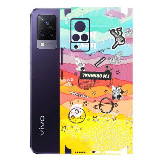 VIVO Z/V/X/T/U/S Series Phone Skins (All Models) - The Original Astronaut - Matte Finish (M-79) Vivo V21 5G