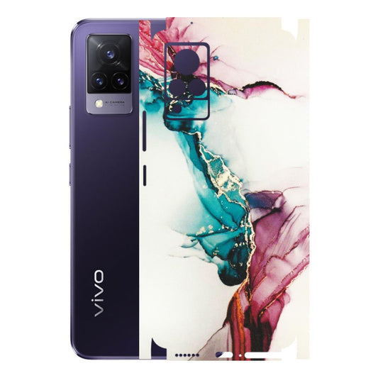 VIVO Z/V/X/T/U/S Series Phone Skins (All Models) - Elegant Marble - Matte Finish (M-81) Vivo V21 5G
