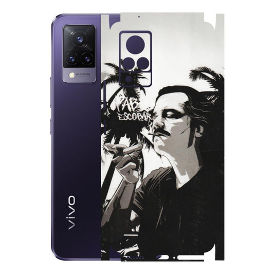 VIVO Z/V/X/T/U/S Series Phone Skins (All Models) - Pab Escobar - Transparent Finish (T-05) Vivo V21 5G
