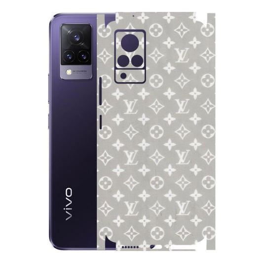 VIVO Z/V/X/T/U/S Series Phone Skins (All Models) - Luxury Brands Logo - Transparent Finish (T-07) Vivo V21 5G