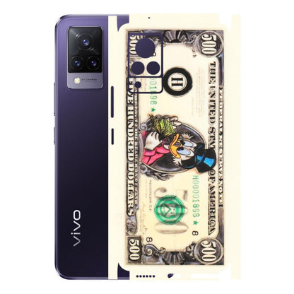VIVO Z/V/X/T/U/S Series Phone Skins (All Models) - Five Hundred Dollar Duck - Transparent Finish (T-15) Vivo V21 5G