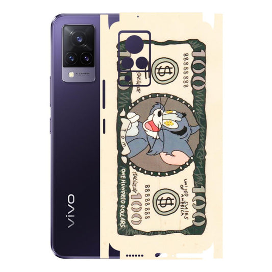 VIVO Z/V/X/T/U/S Series Phone Skins (All Models) - One Hundred Dollar Tom - Transparent Finish (T-16) Vivo V21 5G