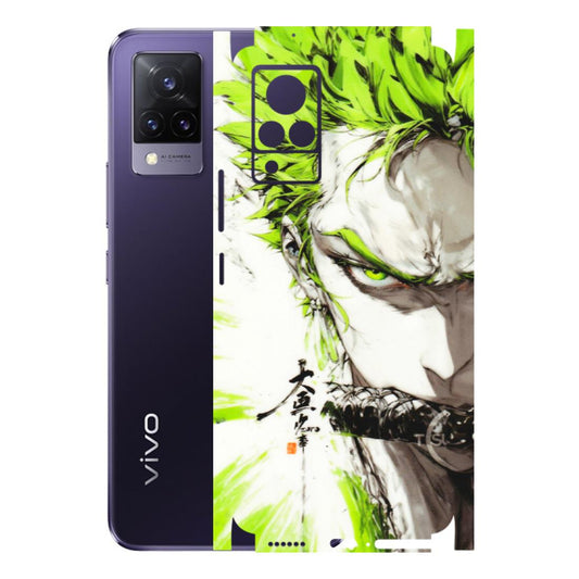 VIVO Z/V/X/T/U/S Series Phone Skins (All Models) - Roro Taku Anime - Transparent Finish (T-18) Vivo V21 5G