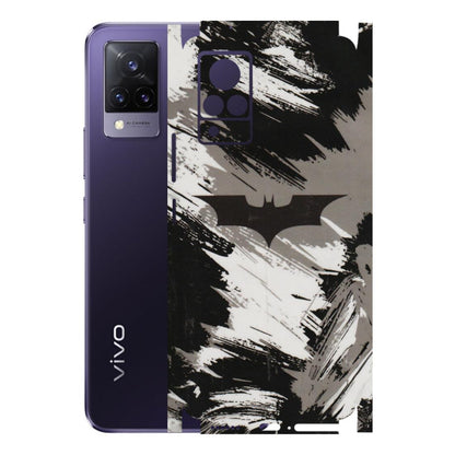 VIVO Z/V/X/T/U/S Series Phone Skins (All Models) - Batman Fleece DC - Transparent Finish (T-19) Vivo V21 5G