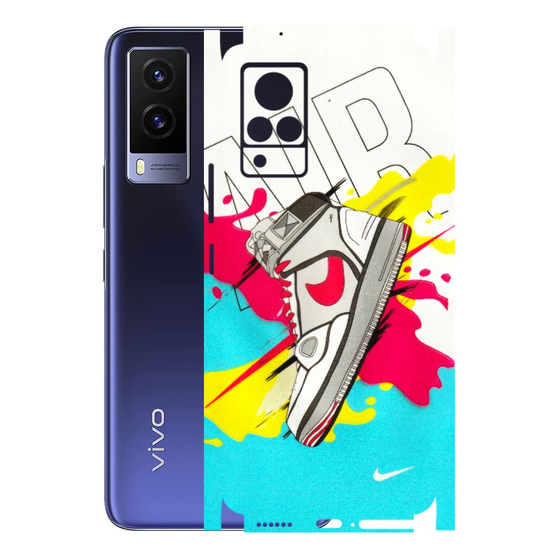 VIVO Z/V/X/T/U/S Series Phone Skins (All Models) - Sneaker - 3D Embossed Finish (L-207) Vivo V21e (4G)