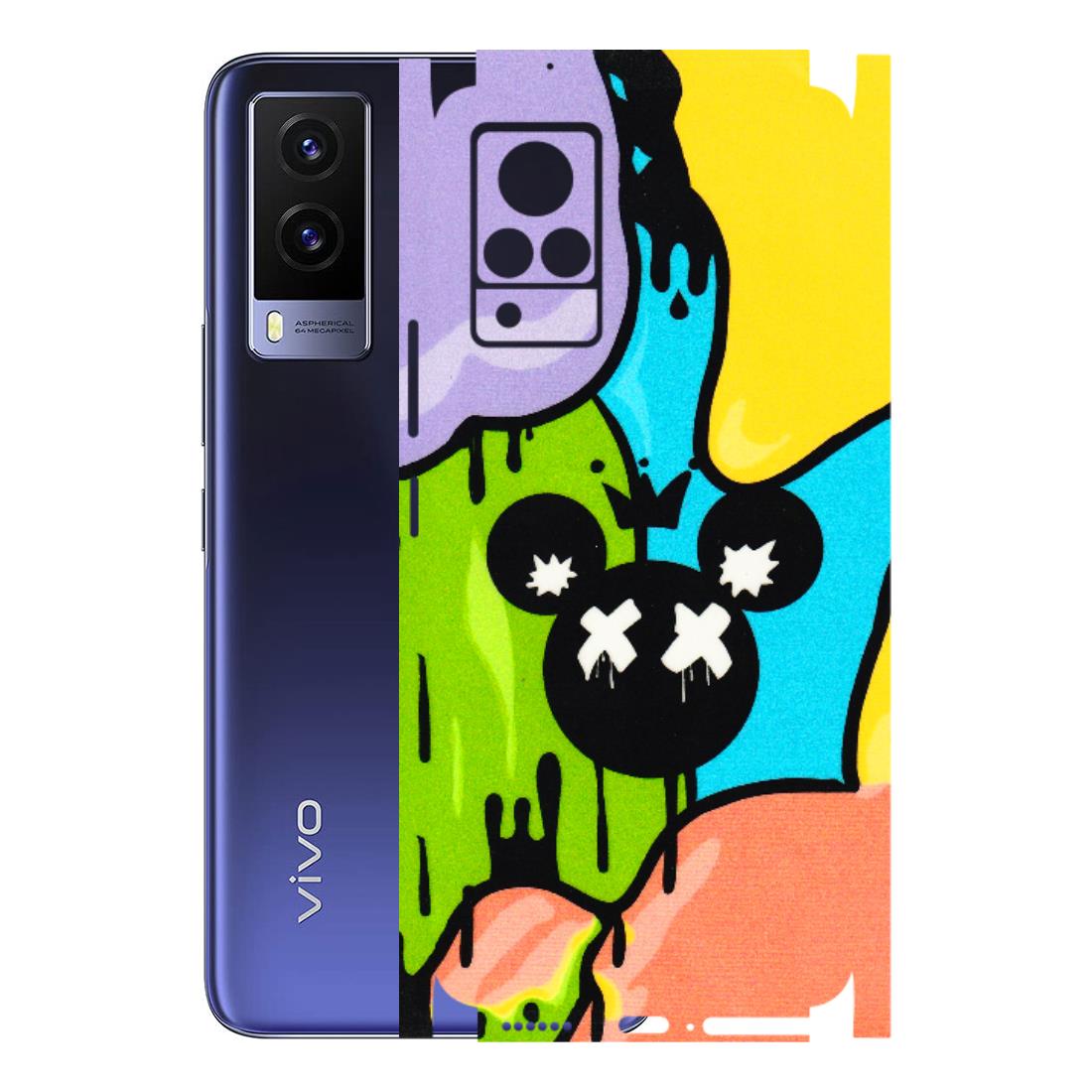 VIVO Z/V/X/T/U/S Series Phone Skins (All Models) - Gadgets Wrap - 3D Embossed Finish (L-217) Vivo V21e (4G)