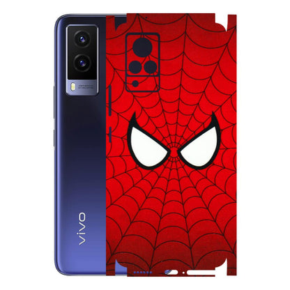 VIVO Z/V/X/T/U/S Series Phone Skins (All Models) - Spidey Eyes - 3D Embossed Finish (L-257) Vivo V21e (4G)