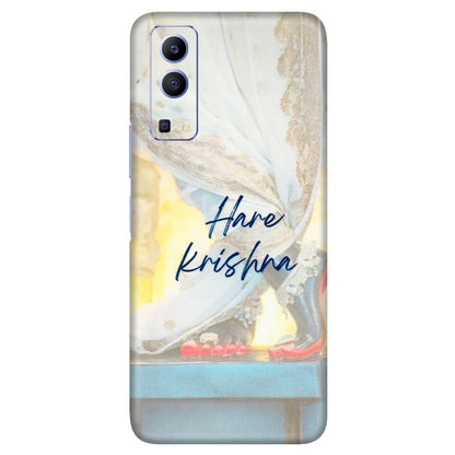 VIVO Z/V/X/T/U/S Series Phone Skins (All Models) - Hare Krishna - 3D Embossed Finish (L-03) Vivo V21e (5G)