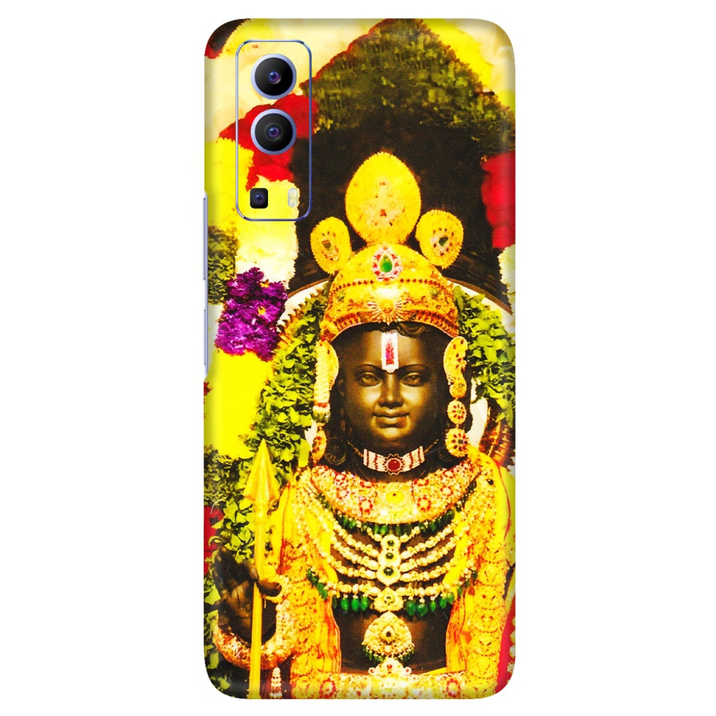 VIVO Z/V/X/T/U/S Series Phone Skins (All Models) - Ram Lalla Ayodhya - 3D Embossed Finish (L-103) Vivo V21e (5G)