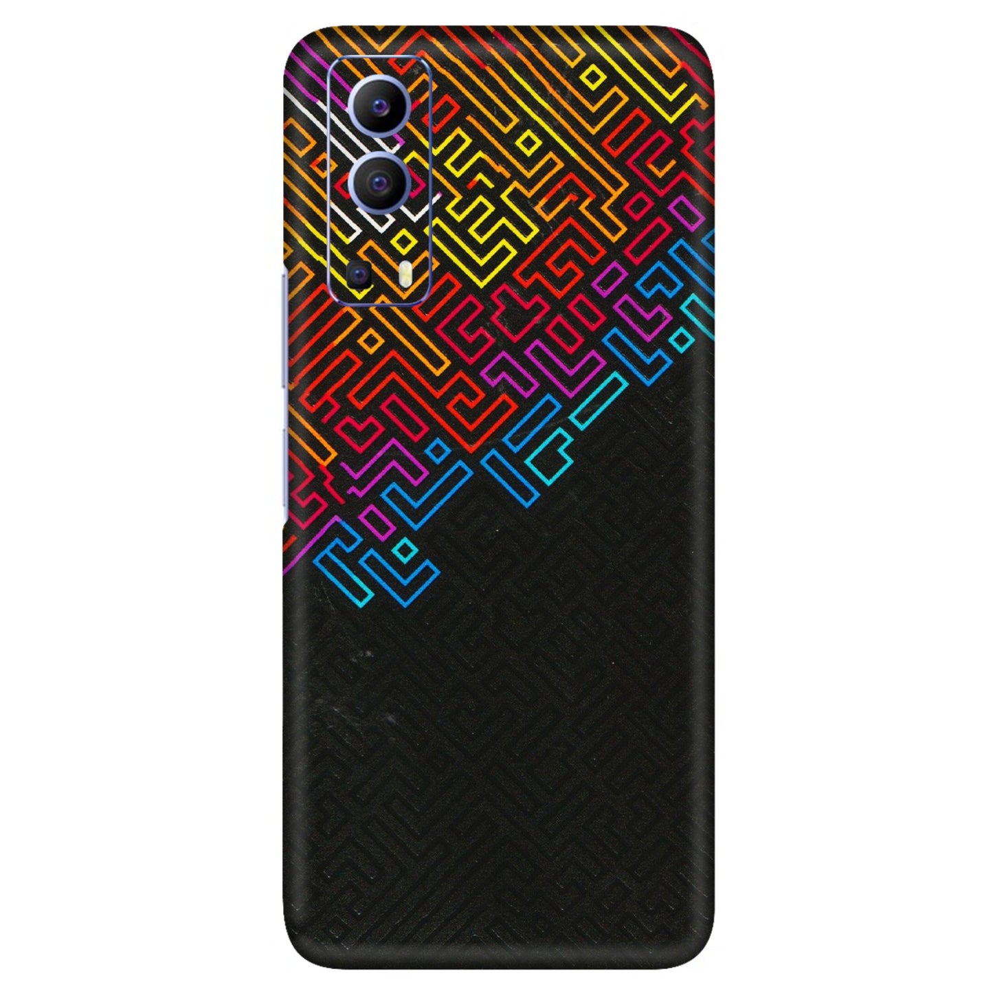 VIVO Z/V/X/T/U/S Series Phone Skins (All Models) - Dotme Pattern Art - 3D Embossed Finish (L-121) Vivo V21e (5G)