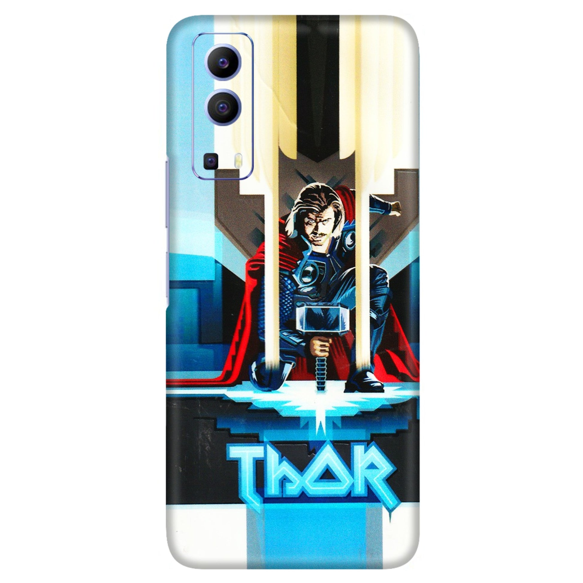 VIVO Z/V/X/T/U/S Series Phone Skins (All Models) - Thor - 3D Embossed Finish (L-137) Vivo V21e (5G)