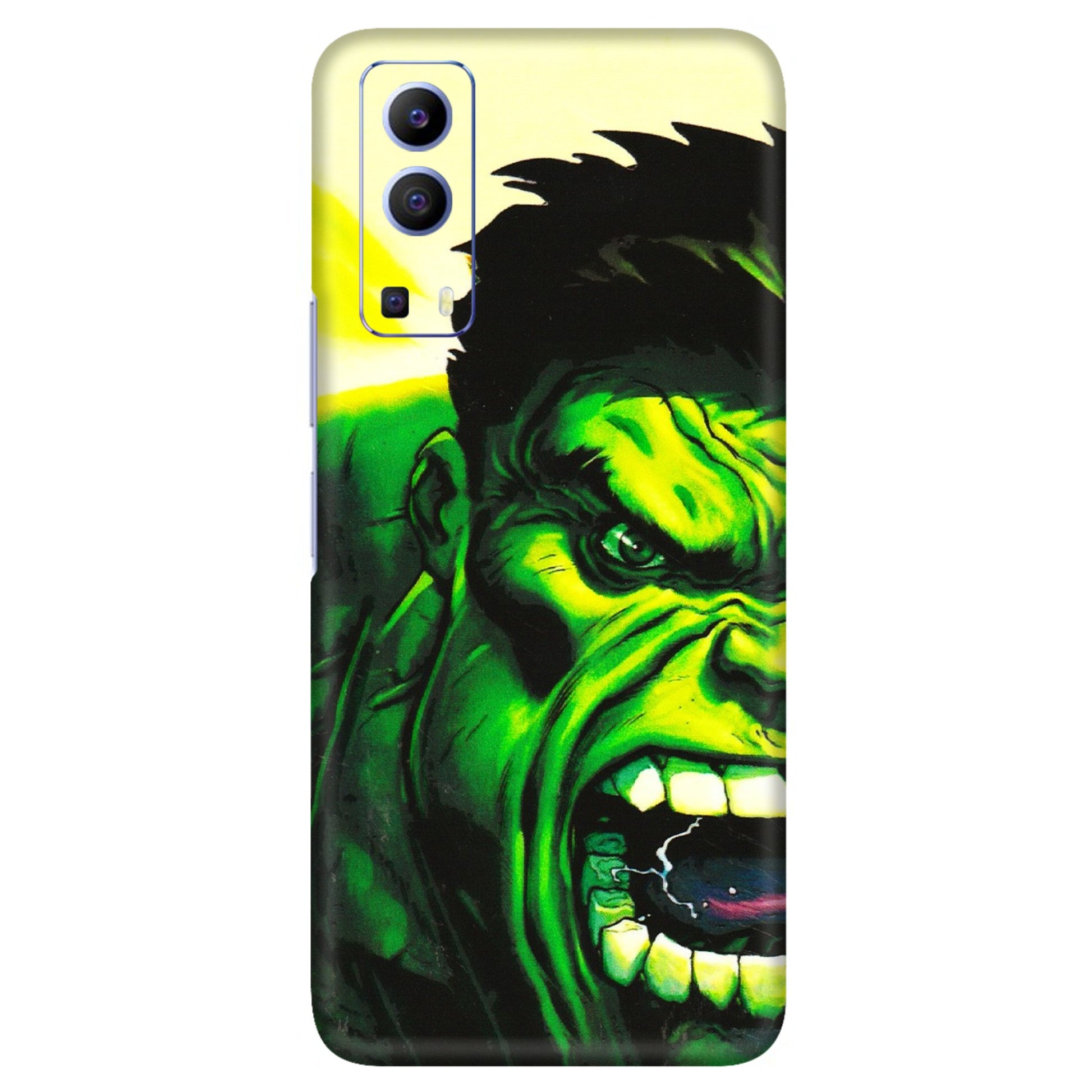 VIVO Z/V/X/T/U/S Series Phone Skins (All Models) - Hulk - 3D Embossed Finish (L-180) Vivo V21e (5G)