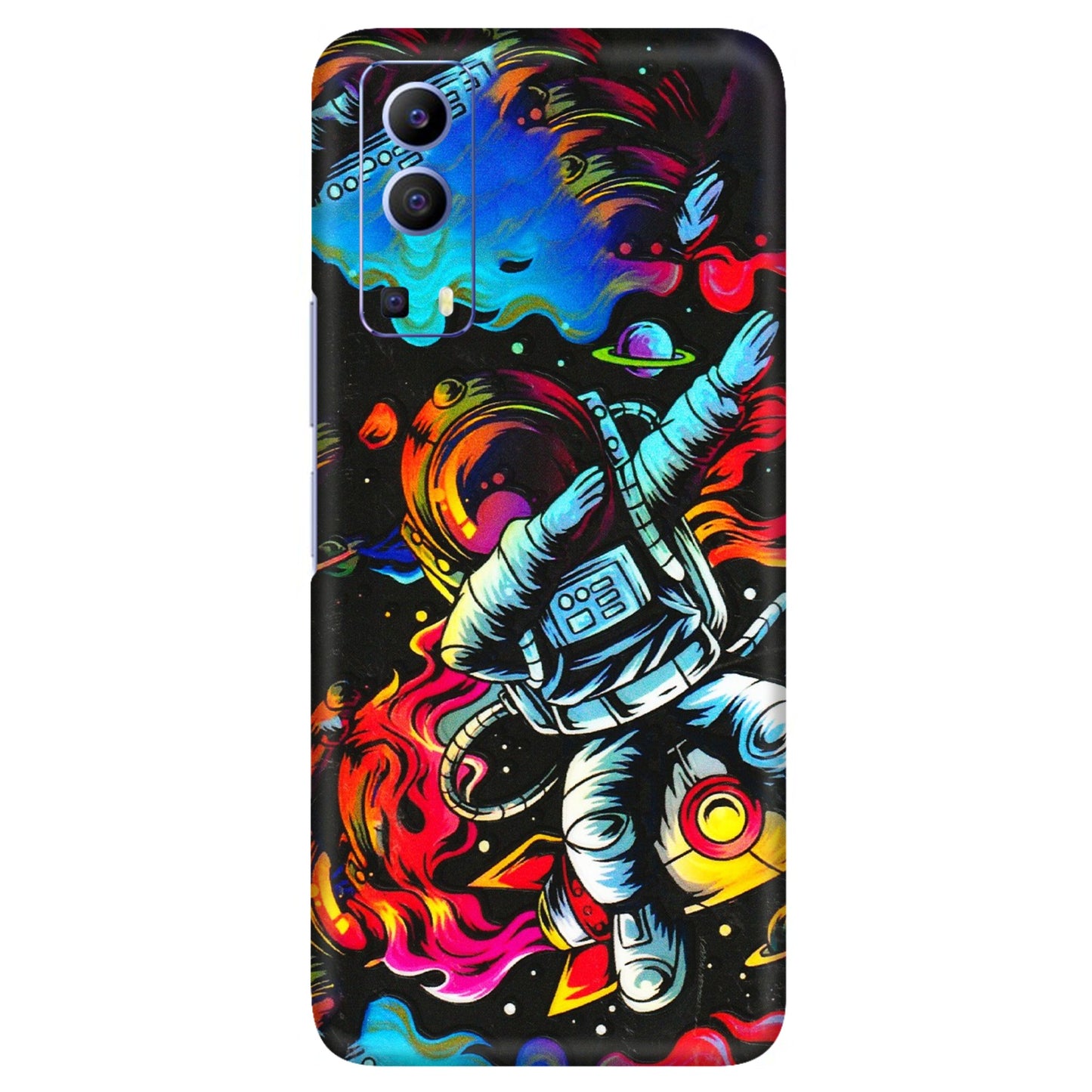 VIVO Z/V/X/T/U/S Series Phone Skins (All Models) - Astronaut Dope - 3D Embossed Finish (L-191) Vivo V21e (5G)