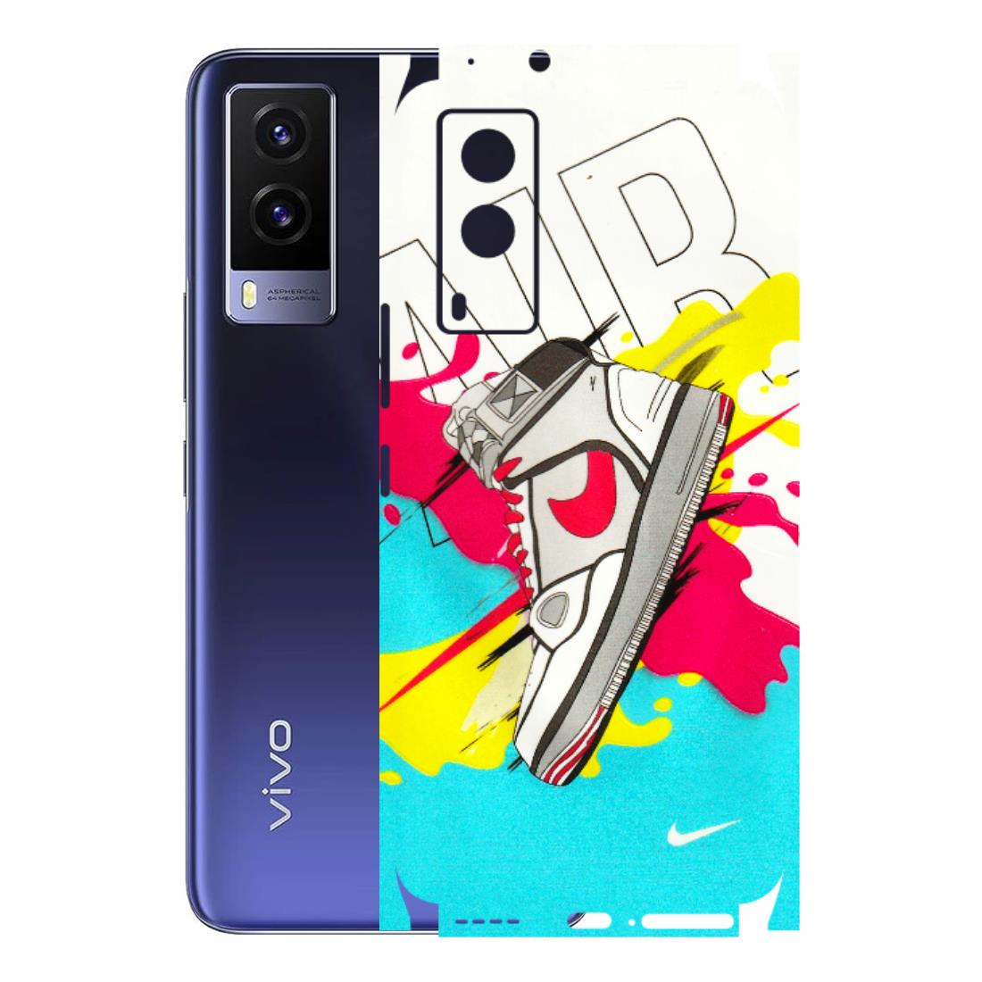 VIVO Z/V/X/T/U/S Series Phone Skins (All Models) - Sneaker - 3D Embossed Finish (L-207) Vivo V21e (5G)