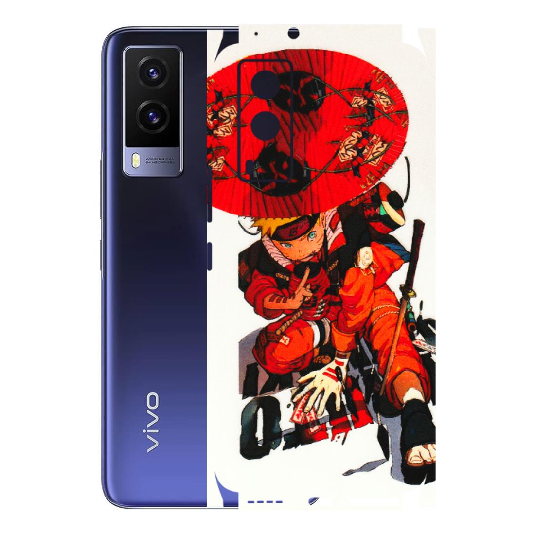 VIVO Z/V/X/T/U/S Series Phone Skins (All Models) - Naruto - 3D Embossed Finish (L-208) Vivo V21e (5G)
