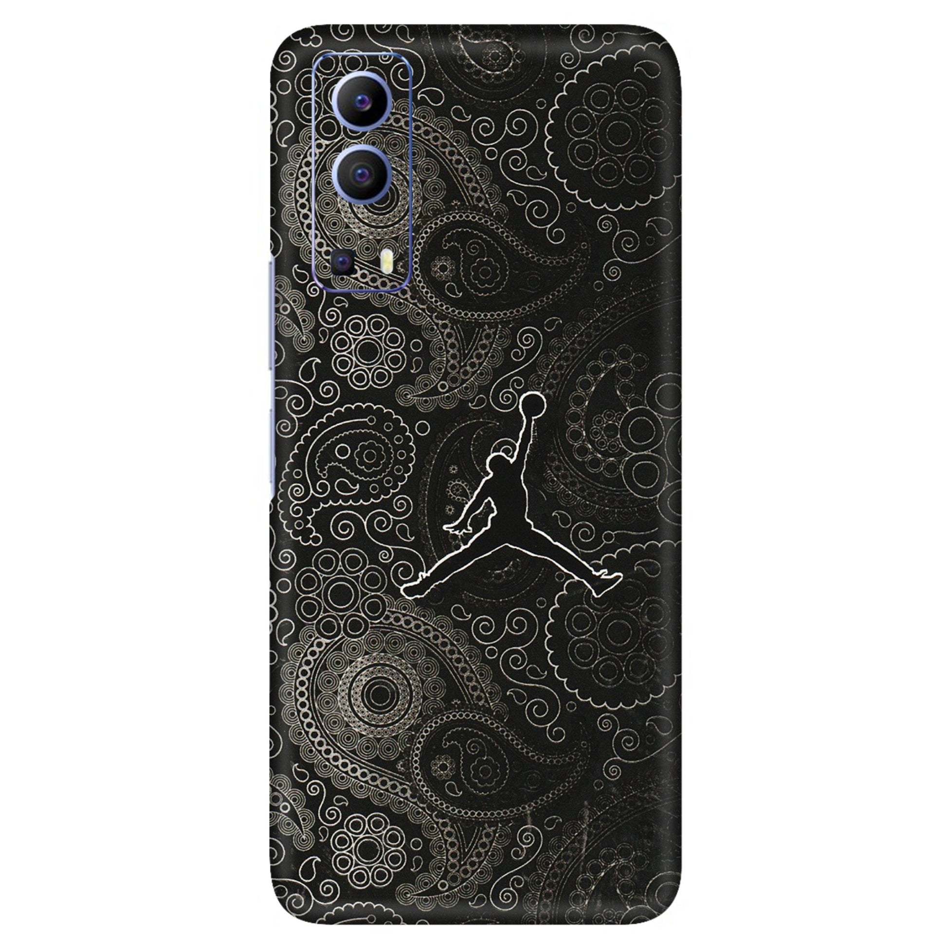 VIVO Z/V/X/T/U/S Series Phone Skins (All Models) - Basketball Player Artwork - 3D Embossed Finish (L-215) Vivo V21e (5G)