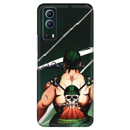 VIVO Z/V/X/T/U/S Series Phone Skins (All Models) - Zoro Anime - 3D Embossed Finish (L-23) Vivo V21e (5G)