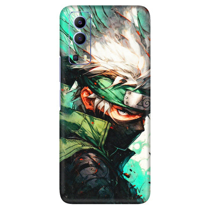VIVO Z/V/X/T/U/S Series Phone Skins (All Models) - Kakashi Side Profile - 3D Embossed Finish (L-249) Vivo V21e (5G)