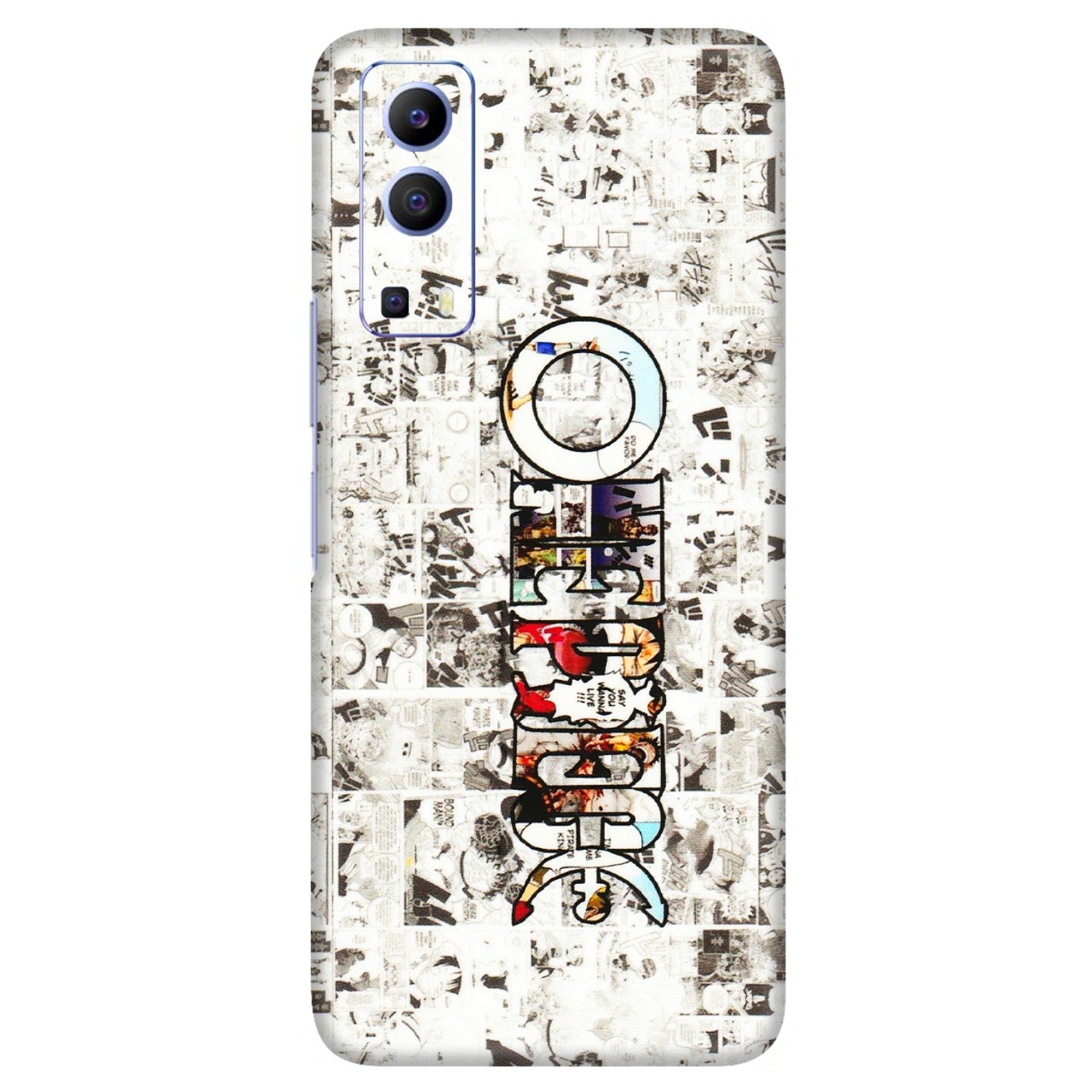 VIVO Z/V/X/T/U/S Series Phone Skins (All Models) - One Piece Manga - 3D Embossed Finish (L-26) Vivo V21e (5G)