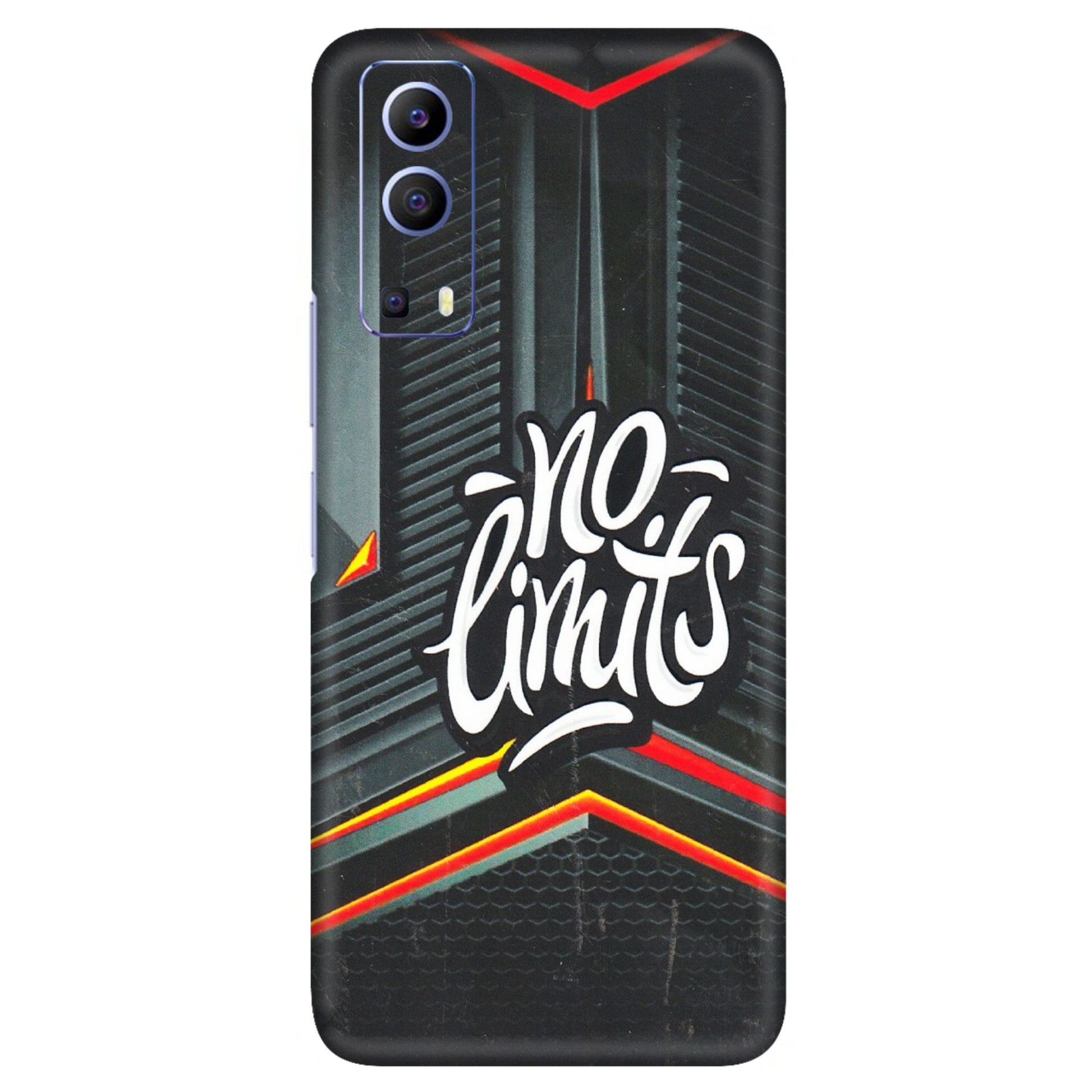 VIVO Z/V/X/T/U/S Series Phone Skins (All Models) - No Limits - 3D Embossed Finish (L-286) Vivo V21e (5G)