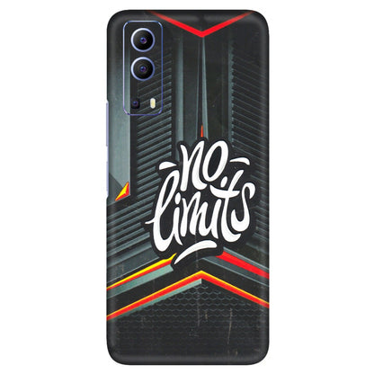 VIVO Z/V/X/T/U/S Series Phone Skins (All Models) - No Limits - 3D Embossed Finish (L-286) Vivo V21e (5G)