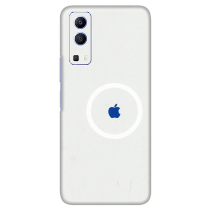 VIVO Z/V/X/T/U/S Series Phone Skins (All Models) - iPhone Magsafe Logo - 3D Embossed Finish (L-320) Vivo V21e (5G)