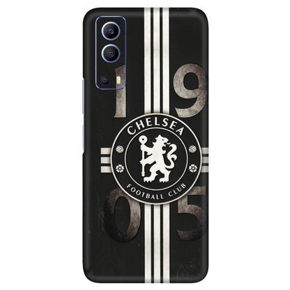 VIVO Z/V/X/T/U/S Series Phone Skins (All Models) - Chelsea Fan Club - 3D Embossed Finish (L-36) Vivo V21e (5G)