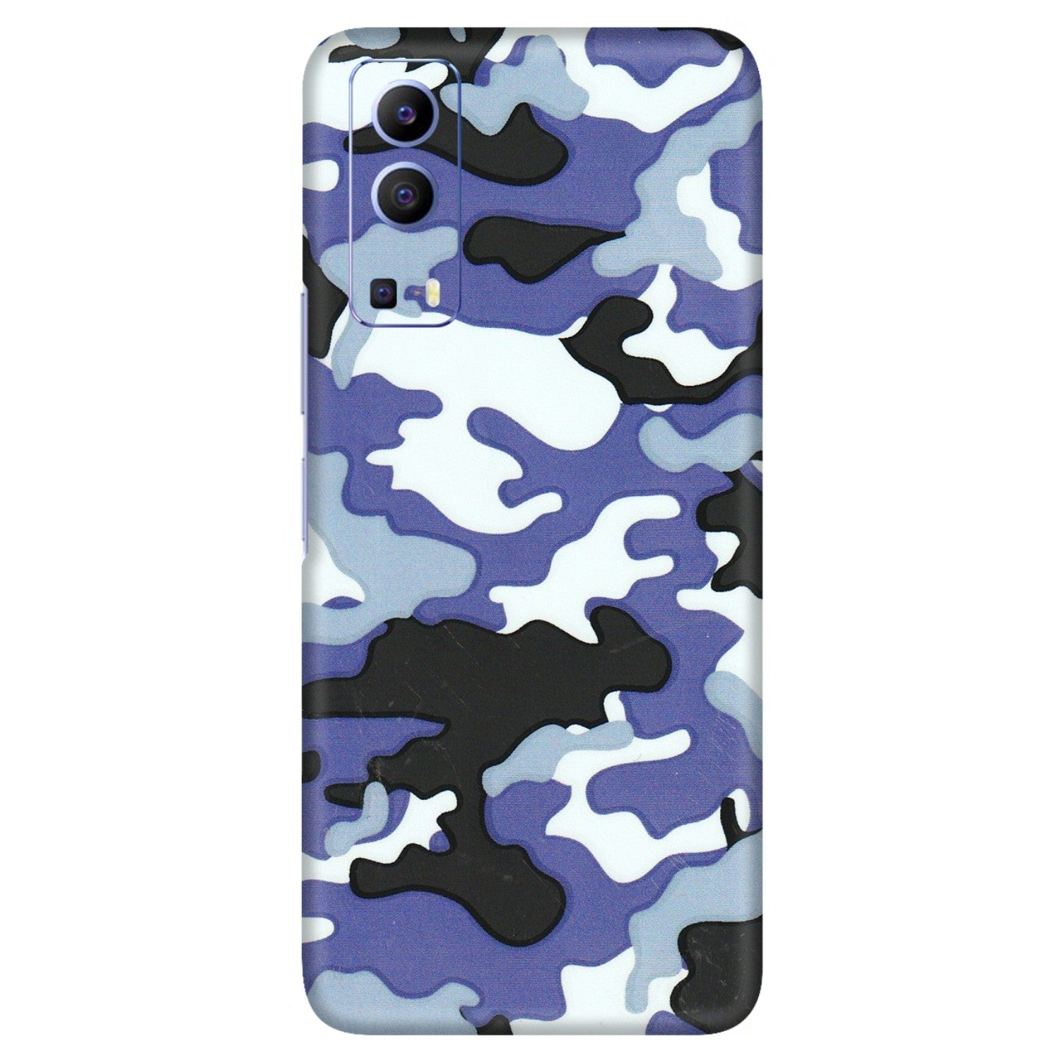 VIVO Z/V/X/T/U/S Series Phone Skins (All Models) - Powerfull Military Camoflauge - 3D Embossed Finish (L-49) Vivo V21e (5G)