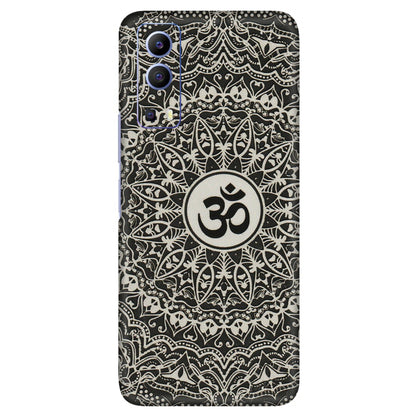VIVO Z/V/X/T/U/S Series Phone Skins (All Models) - Aum Elegant Mandala - 3D Embossed Finish (L-62) Vivo V21e (5G)
