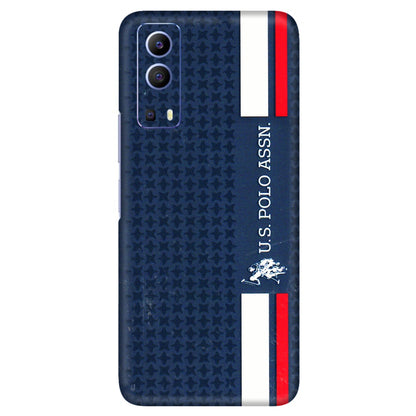VIVO Z/V/X/T/U/S Series Phone Skins (All Models) - US POLO Designer Brand - 3D Embossed Finish (L-65) Vivo V21e (5G)