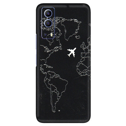 VIVO Z/V/X/T/U/S Series Phone Skins (All Models) - Never Ending Travel - 3D Embossed Finish (L-79) Vivo V21e (5G)