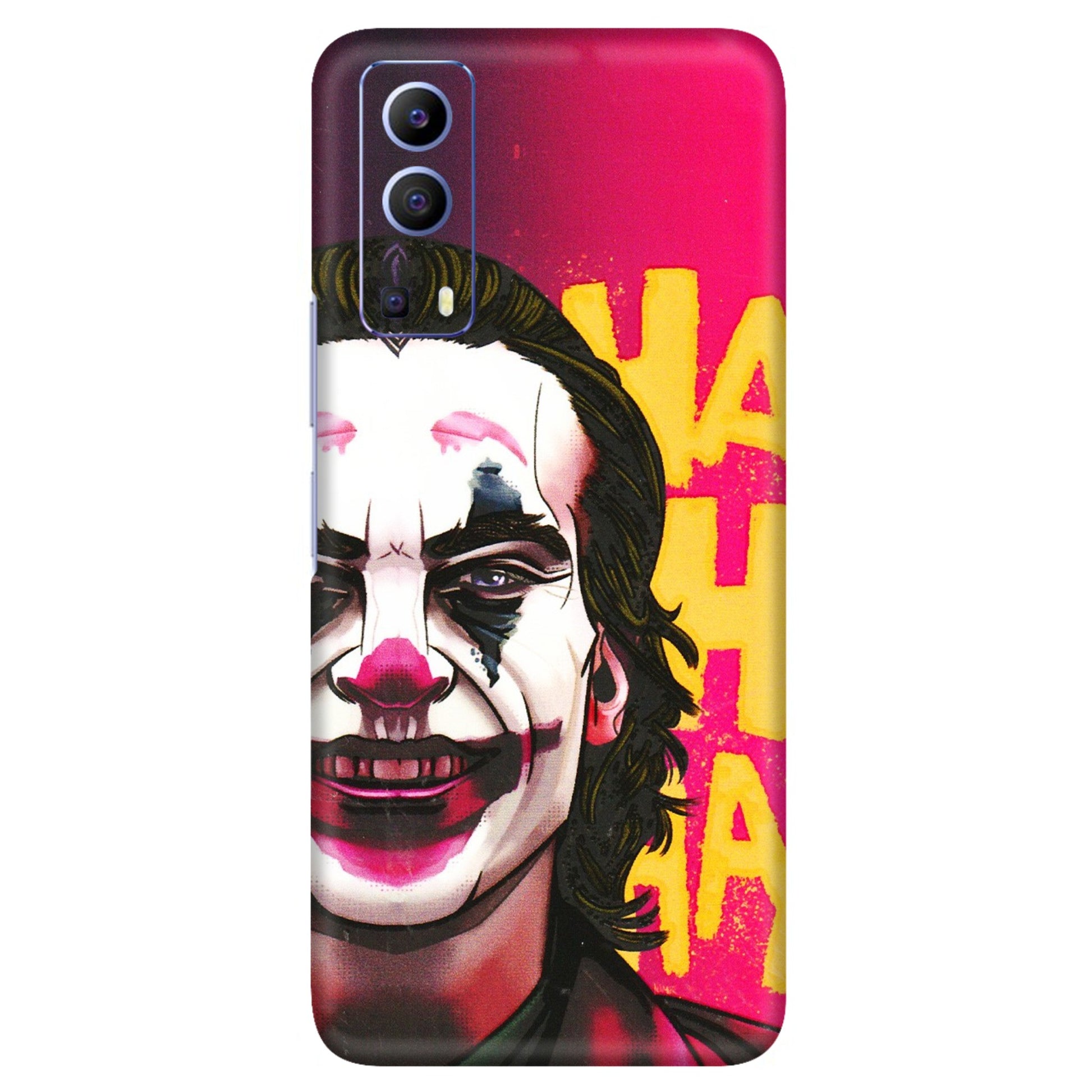 VIVO Z/V/X/T/U/S Series Phone Skins (All Models) - Joker Evil Laugh - 3D Embossed Finish (L-97) Vivo V21e (5G)