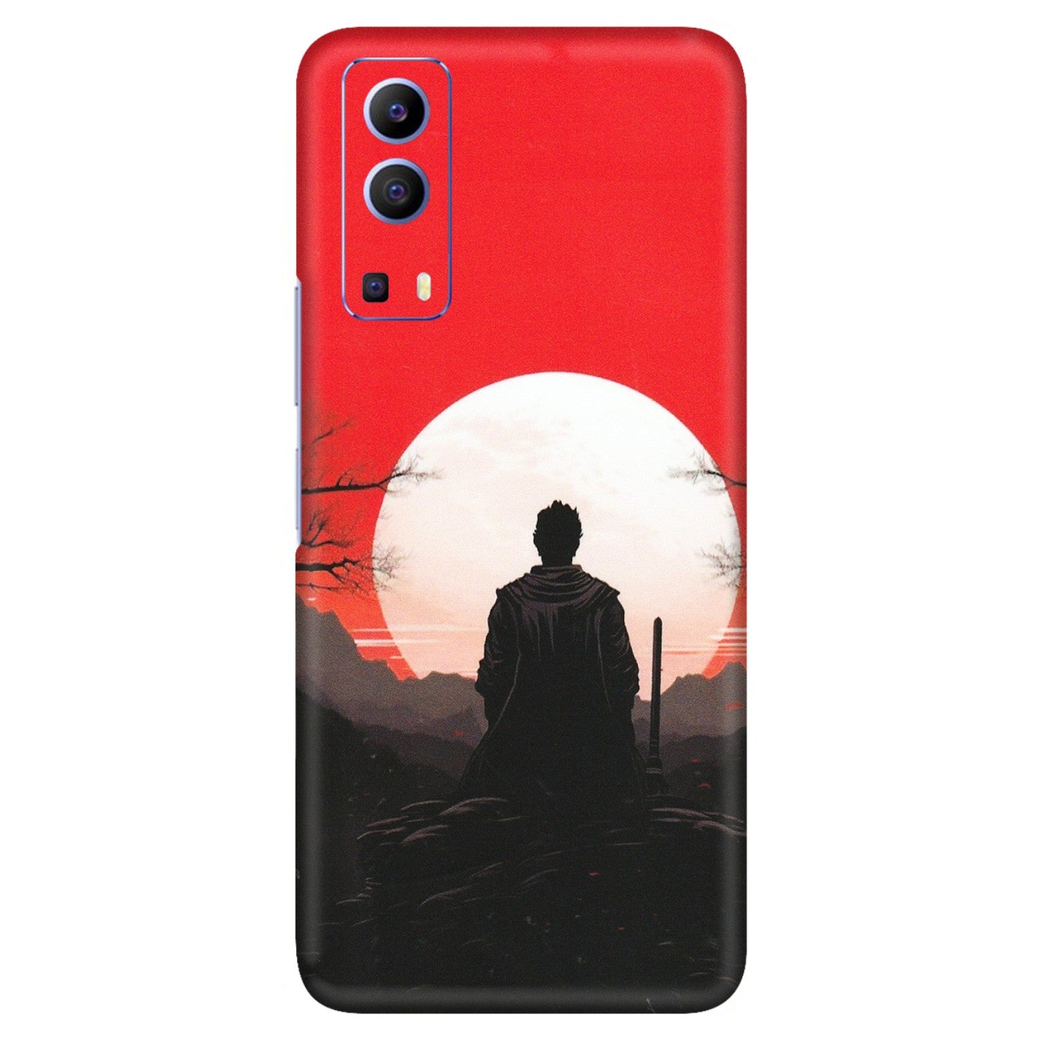 VIVO Z/V/X/T/U/S Series Phone Skins (All Models) - Samurai Anime - Matte Finish (M-141) Vivo V21e (5G)