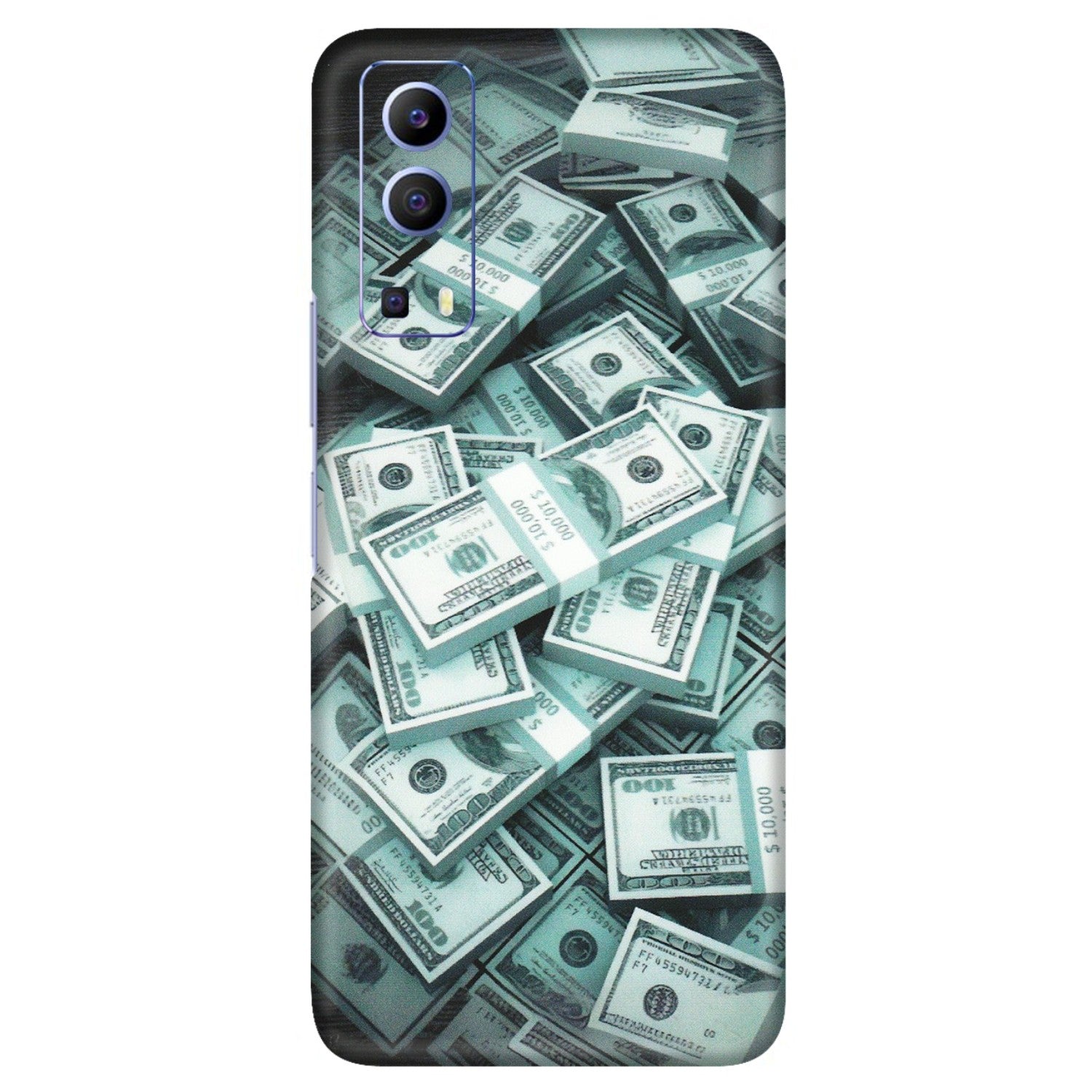 VIVO Z/V/X/T/U/S Series Phone Skins (All Models) - Hundred Dollar Bill - Matte Finish (M-162) Vivo V21e (5G)