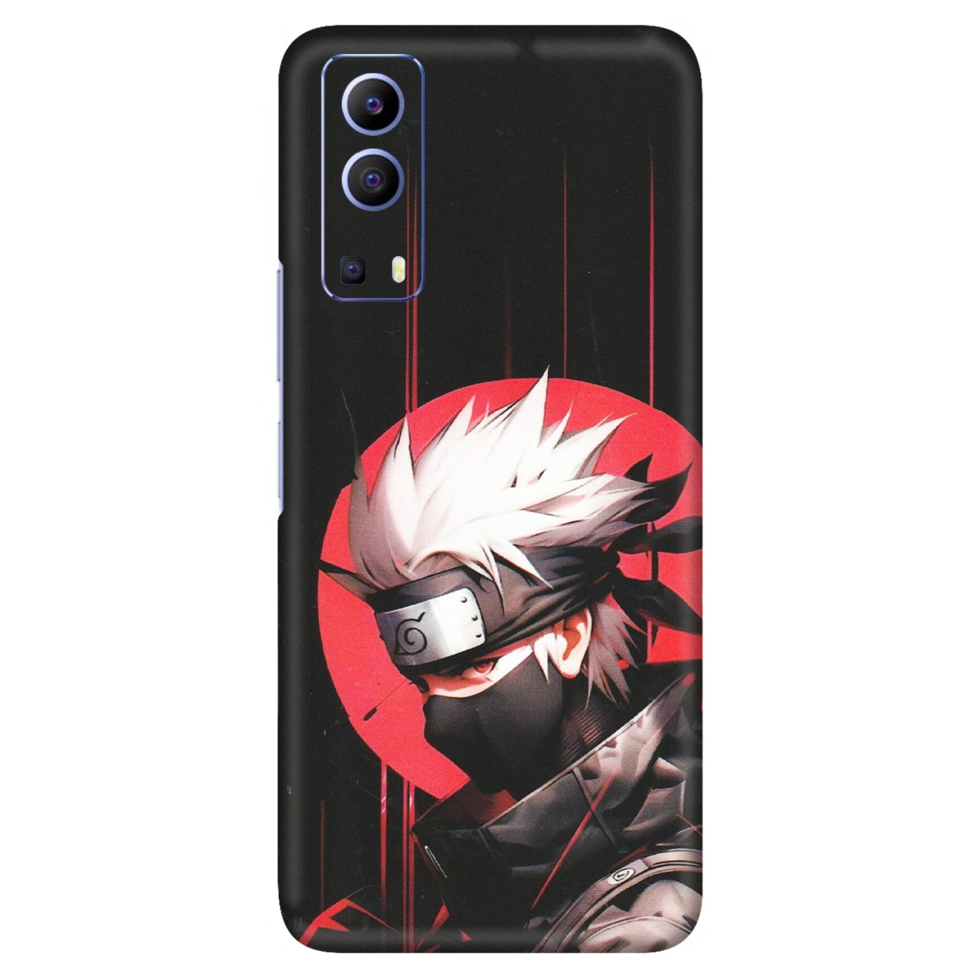 VIVO Z/V/X/T/U/S Series Phone Skins (All Models) - Naruto Anime Blood - Matte Finish (M-170) Vivo V21e (5G)
