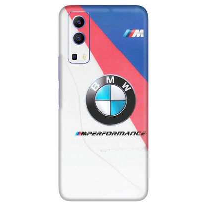 VIVO Z/V/X/T/U/S Series Phone Skins (All Models) - BMW Logo Performance - Matte Finish (M-27) Vivo V21e (5G)