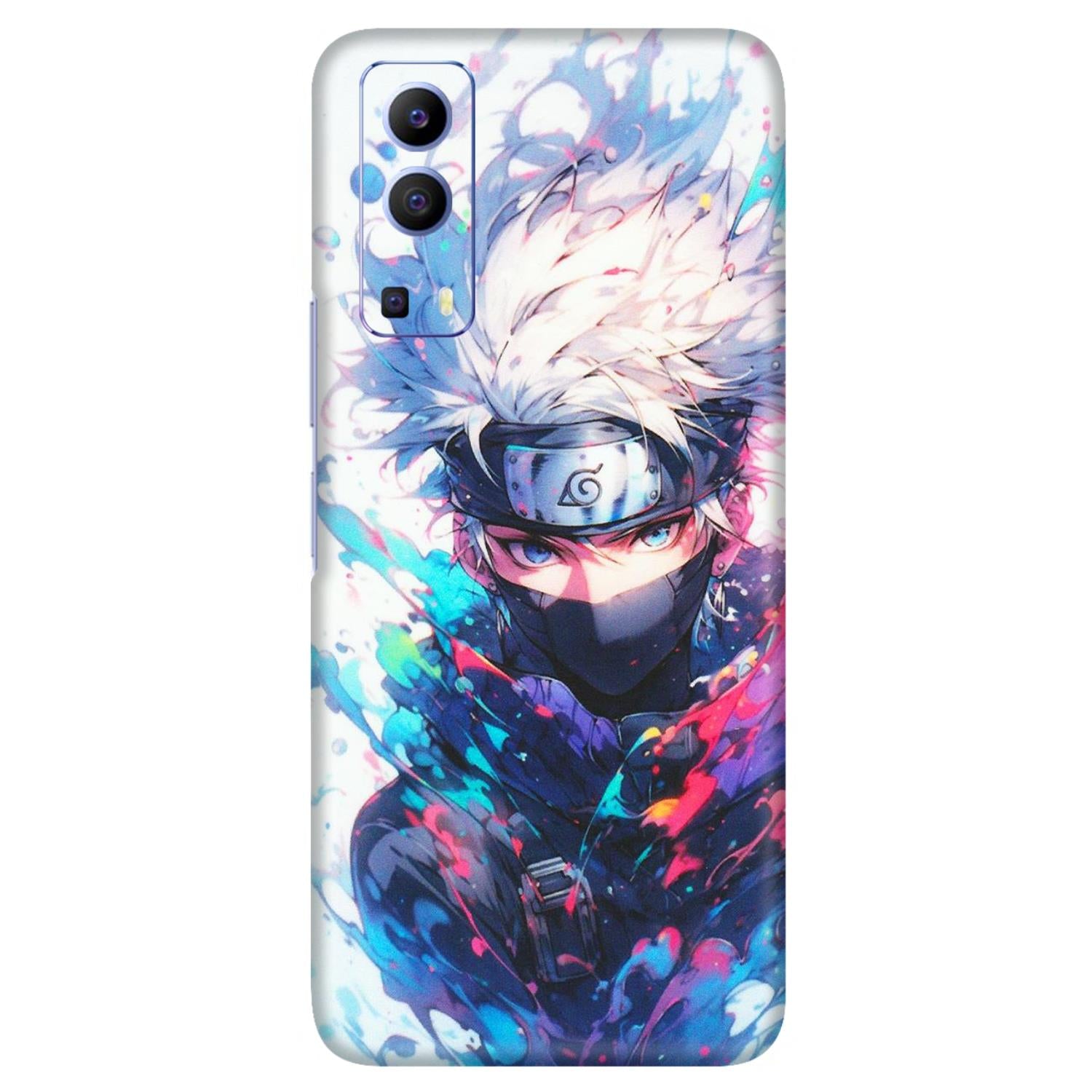 VIVO Z/V/X/T/U/S Series Phone Skins (All Models) - Naruto Face Mask - Matte Finish (M-03) Vivo V21e (5G)