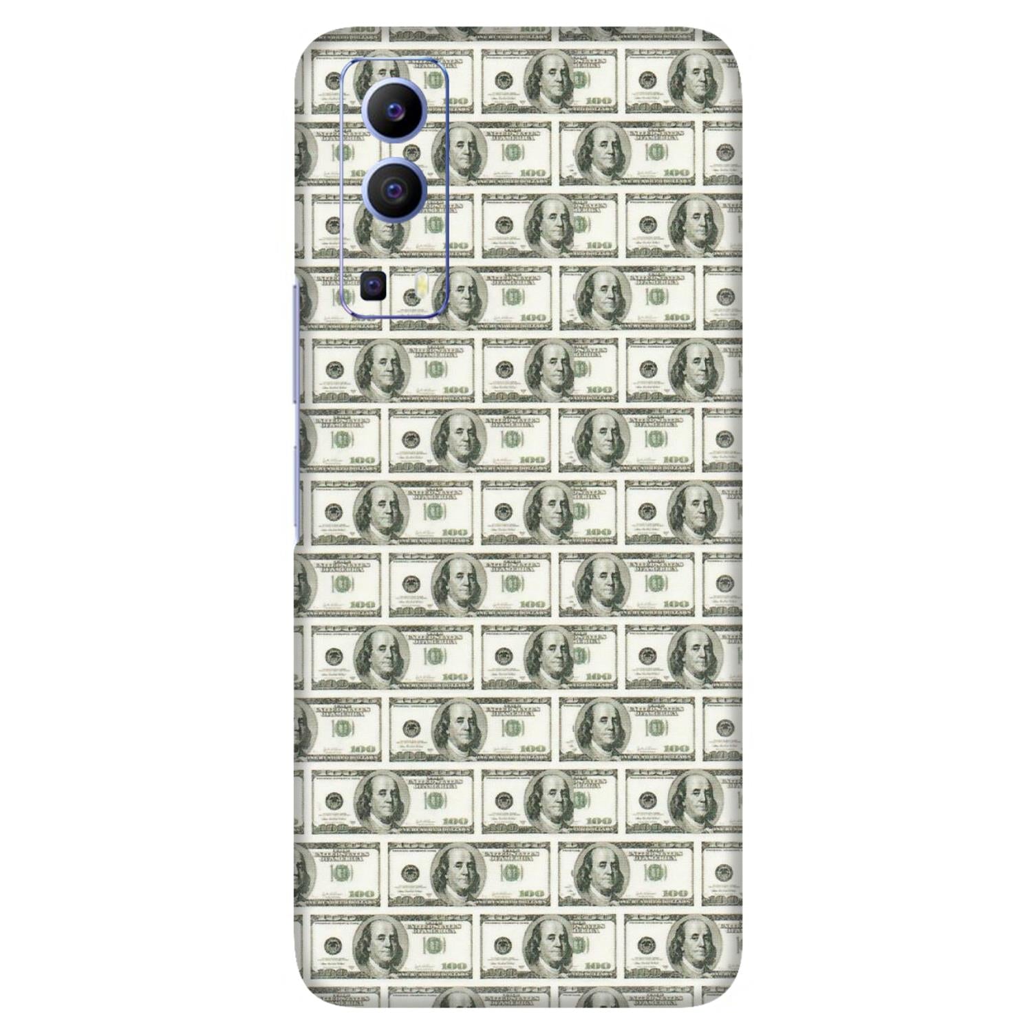 VIVO Z/V/X/T/U/S Series Phone Skins (All Models) - I Love Dollars - Matte Finish (M-40) Vivo V21e (5G)