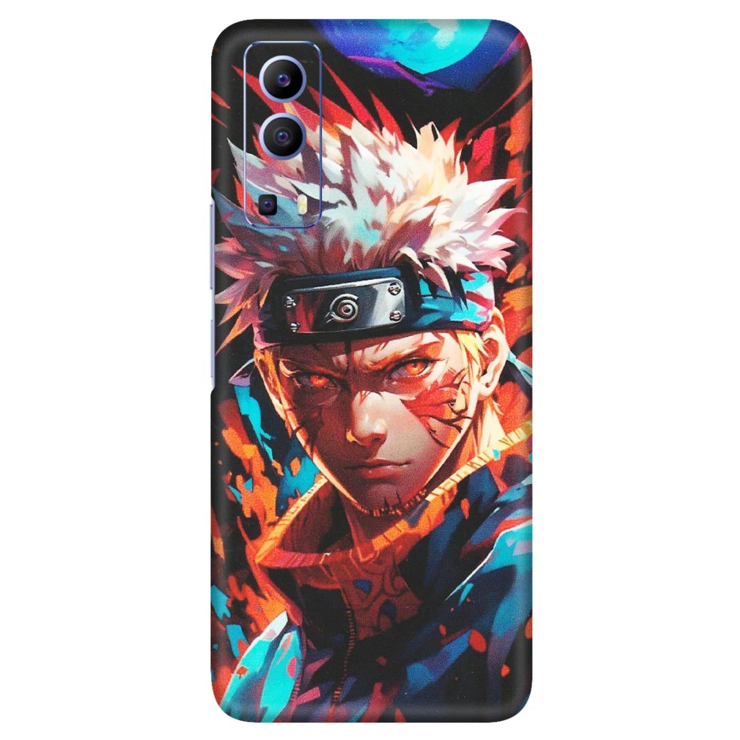 VIVO Z/V/X/T/U/S Series Phone Skins (All Models) - Anime Ferocious Character - Matte Finish (M-44) Vivo V21e (5G)