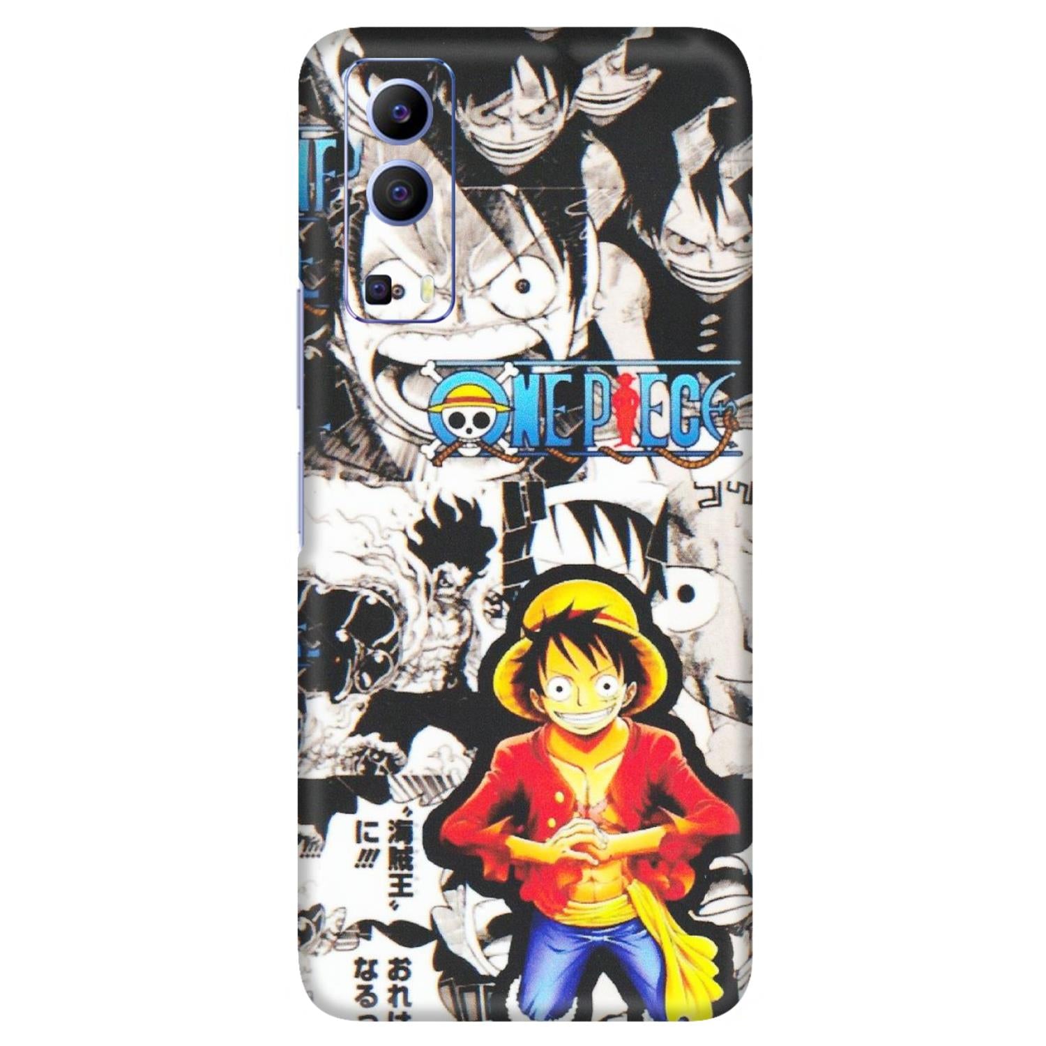 VIVO Z/V/X/T/U/S Series Phone Skins (All Models) - One Piece B&W - Matte Finish (M-63) Vivo V21e (5G)