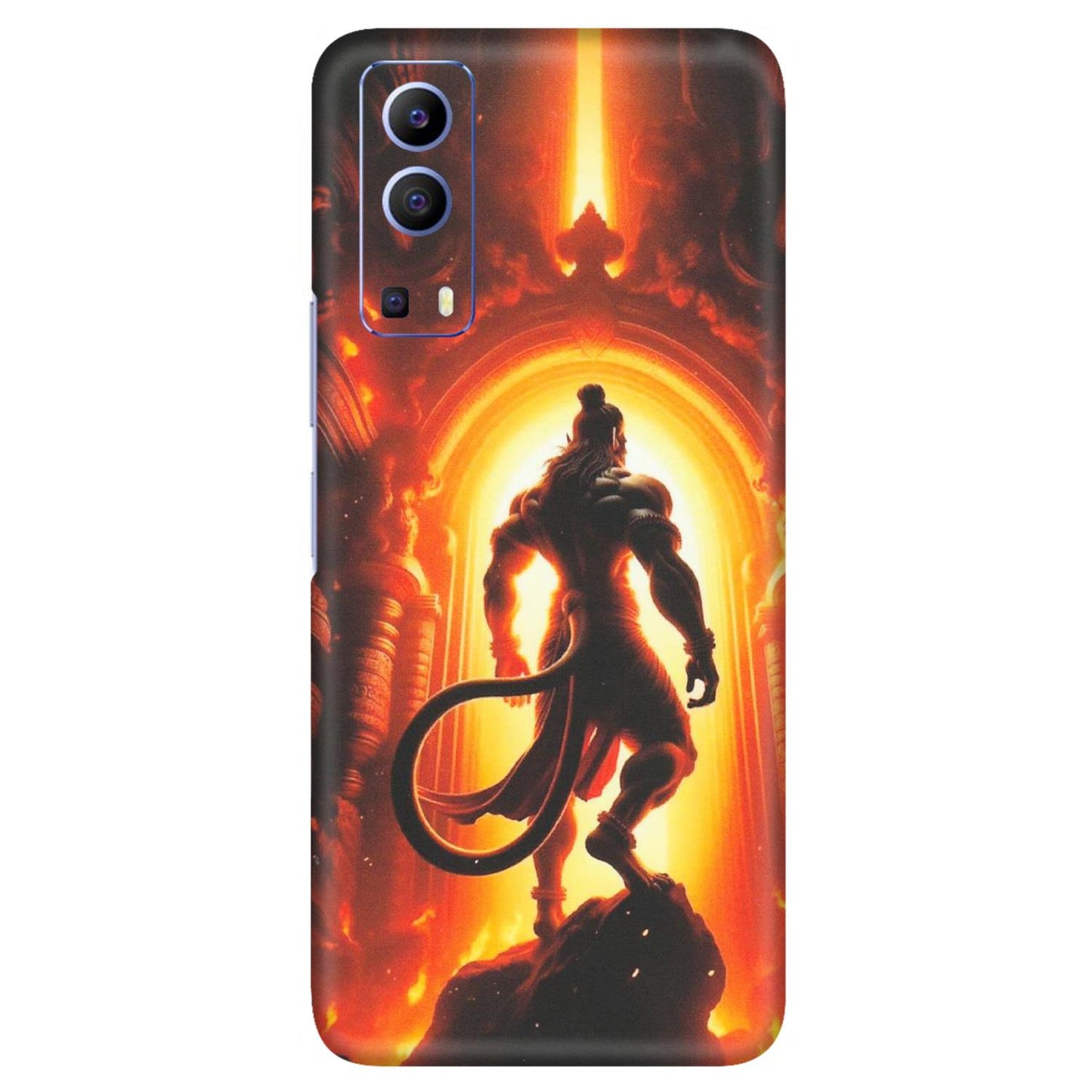 VIVO Z/V/X/T/U/S Series Phone Skins (All Models) - HanumanJi - Matte Finish (M-06) Vivo V21e (5G)