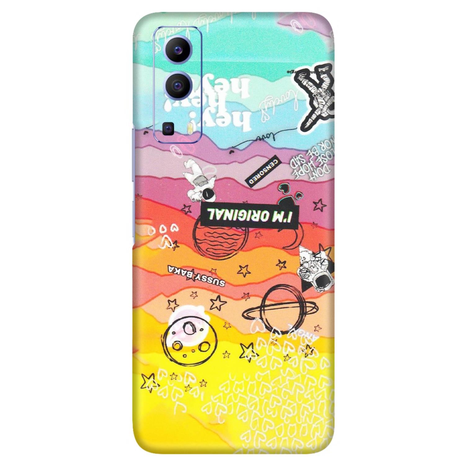 VIVO Z/V/X/T/U/S Series Phone Skins (All Models) - The Original Astronaut - Matte Finish (M-79) Vivo V21e (5G)