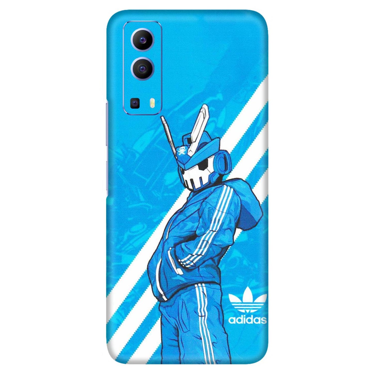 VIVO Z/V/X/T/U/S Series Phone Skins (All Models) - Battle of Adidas - Matte Finish (M-98) Vivo V21e (5G)