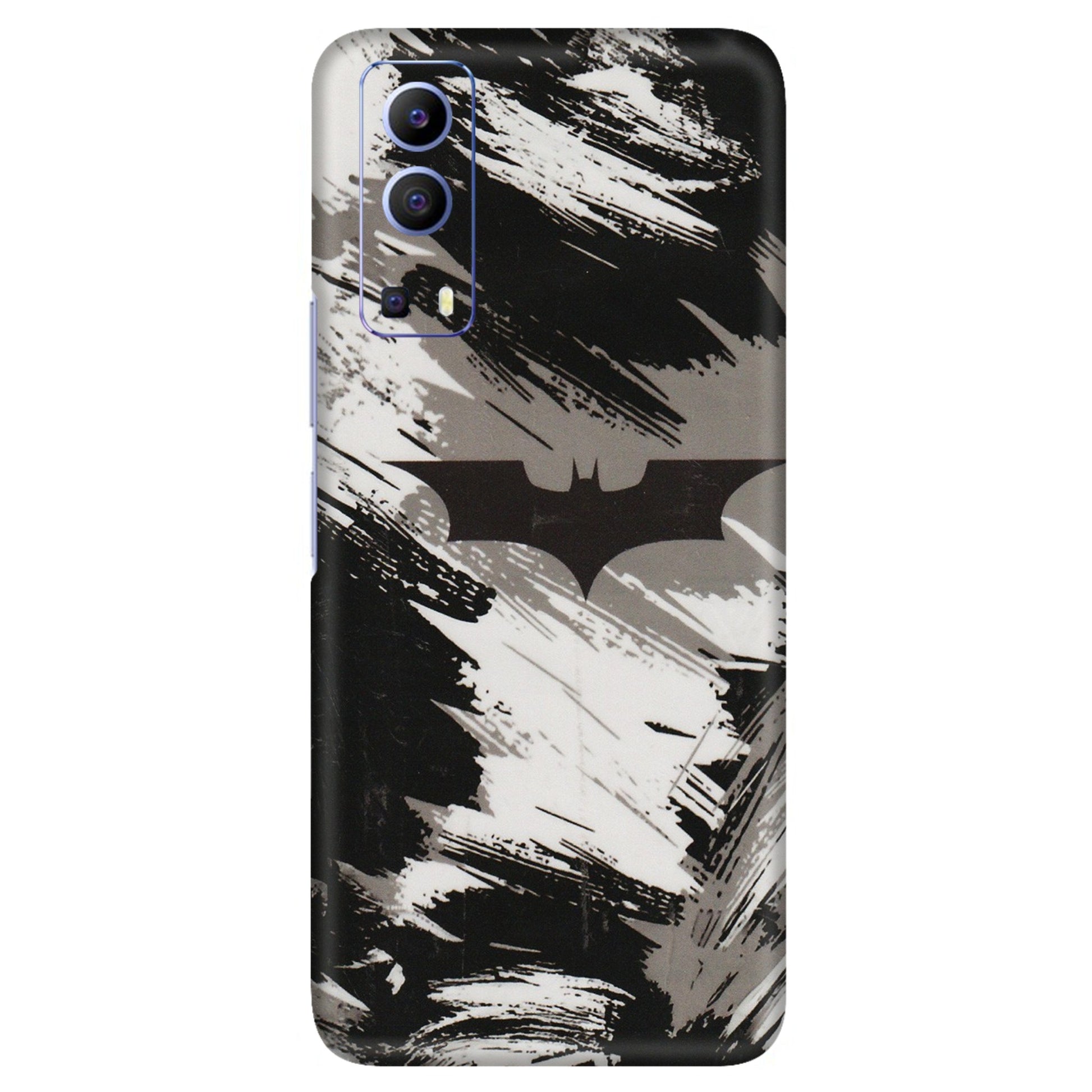 VIVO Z/V/X/T/U/S Series Phone Skins (All Models) - Batman Fleece DC - Transparent Finish (T-19) Vivo V21e (5G)