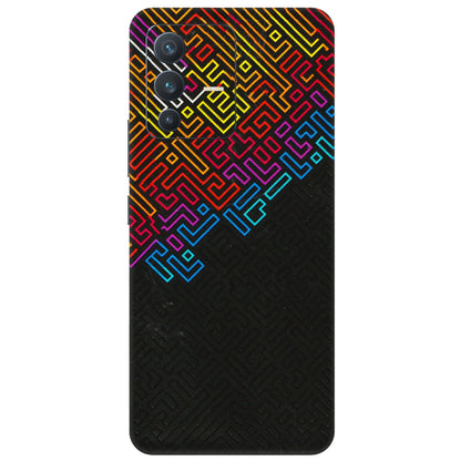 VIVO Z/V/X/T/U/S Series Phone Skins (All Models) - Dotme Pattern Art - 3D Embossed Finish (L-121) Vivo V23 (5G)