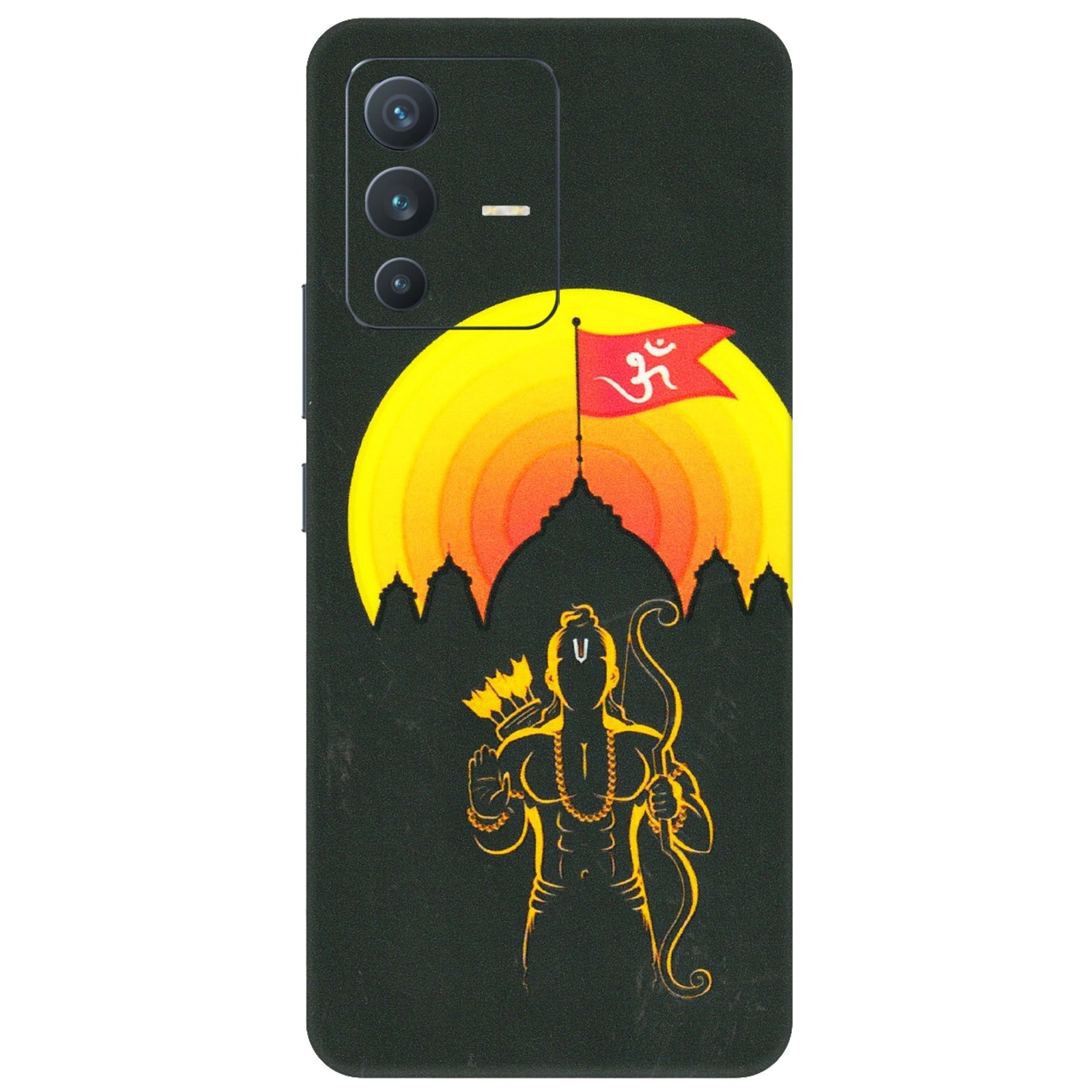 VIVO Z/V/X/T/U/S Series Phone Skins (All Models) - Lord Ram - 3D Embossed Finish (L-132) Vivo V23 (5G)