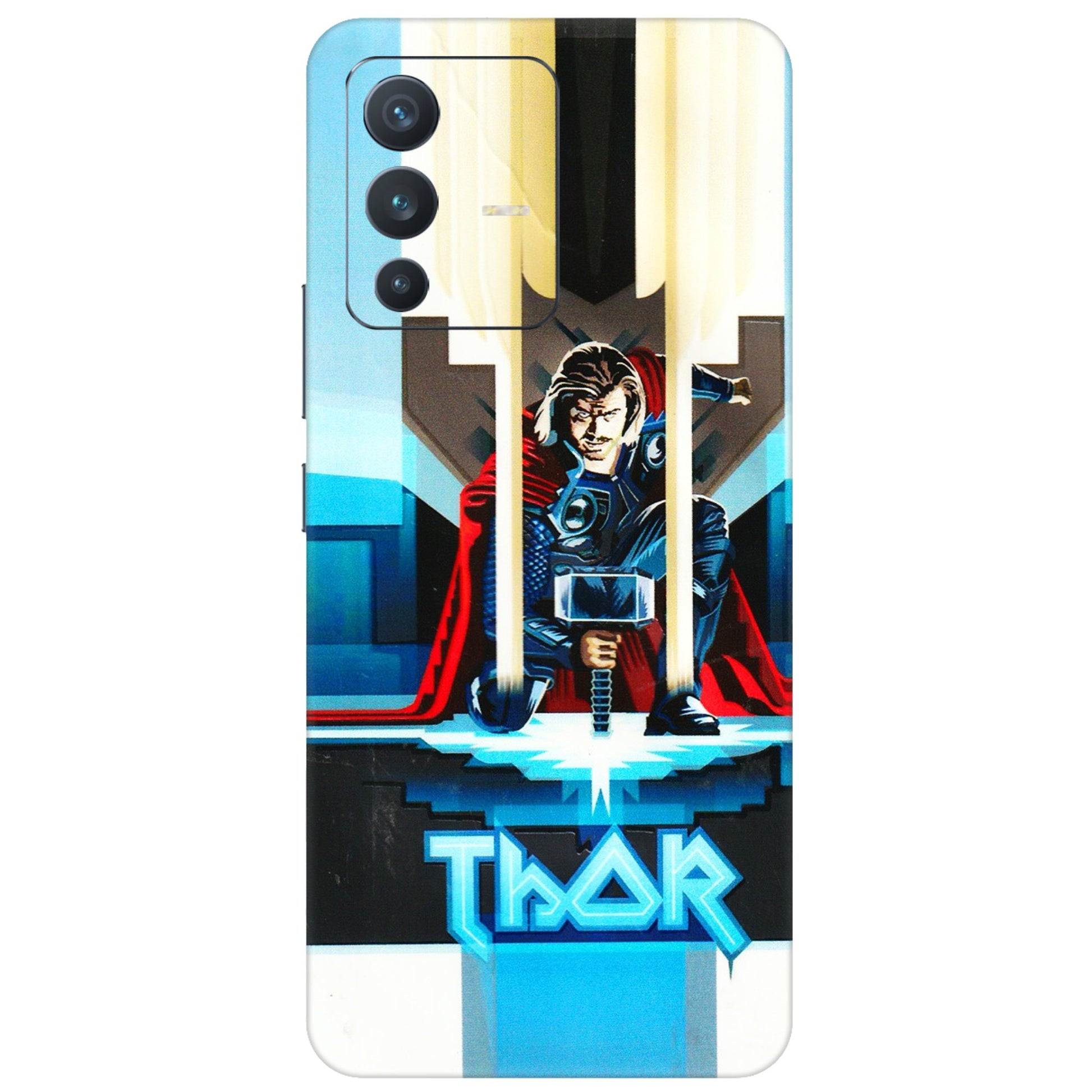 VIVO Z/V/X/T/U/S Series Phone Skins (All Models) - Thor - 3D Embossed Finish (L-137) Vivo V23 (5G)