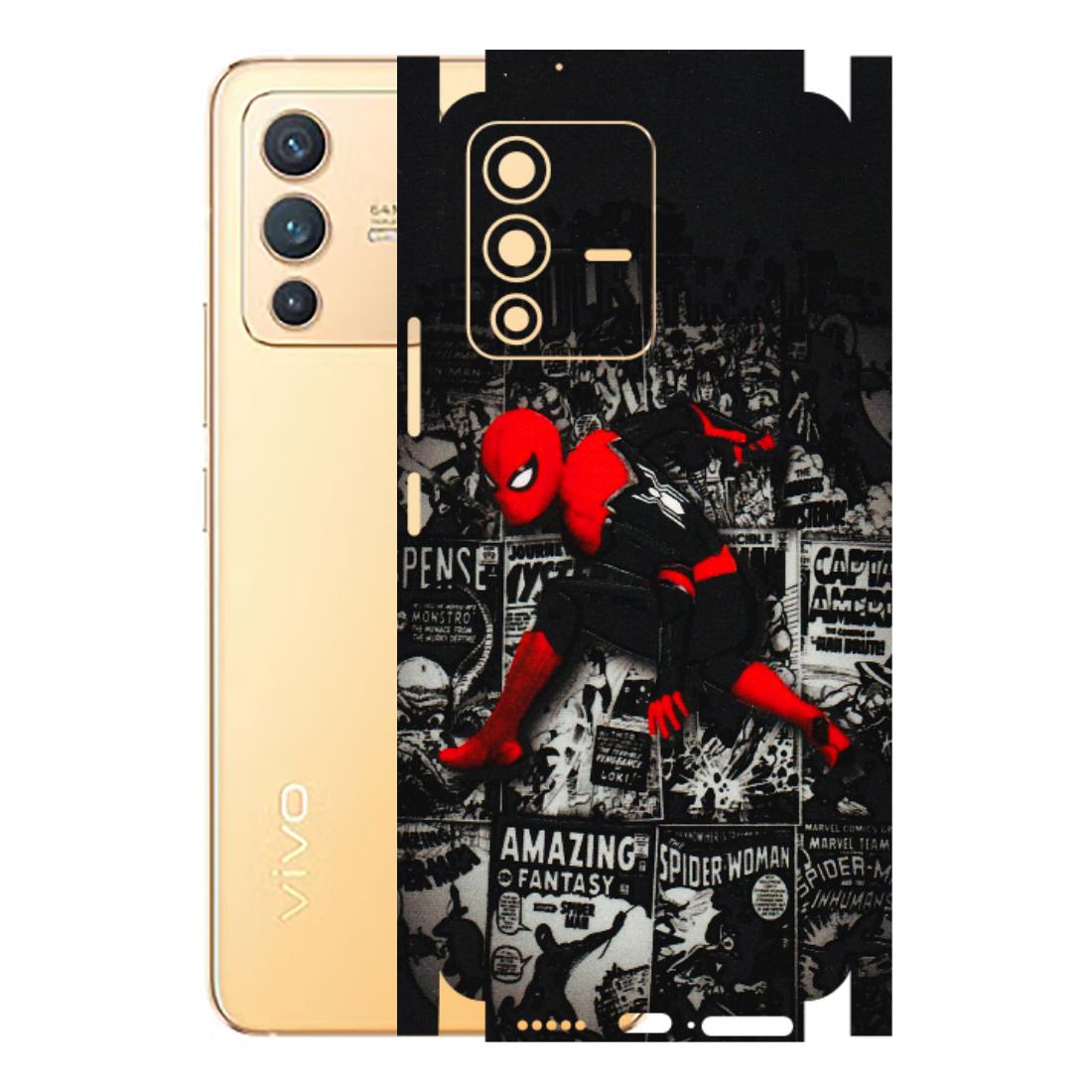 VIVO Z/V/X/T/U/S Series Phone Skins (All Models) - SpiderMan New - 3D Embossed Finish (L-162) Vivo V23 (5G)