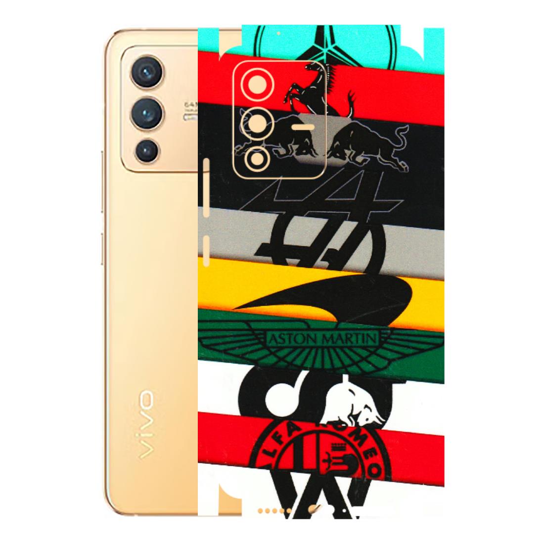 VIVO Z/V/X/T/U/S Series Phone Skins (All Models) - Multi Designer Brands - 3D Embossed Finish (L-187) Vivo V23 (5G)